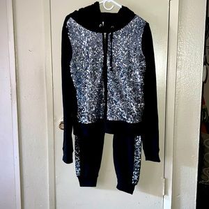 COPY - VS Pink Black Set with Sequins 🌹🌹